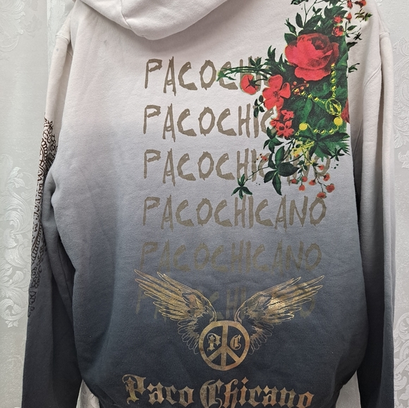 Pacochicano hoodie color black size L - Picture 12 of 12